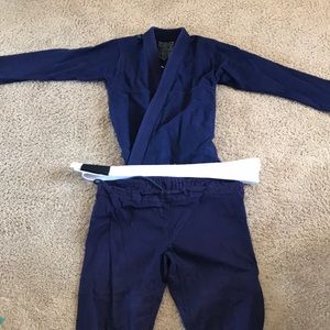 A2L Jiu Jitsu Gi with White Belt